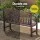 Gardeon 2-Seater Wooden Garden Bench - Durable Fir Wood, 300kg Capacity, Weather-Resistant, Brown Finish, 120cm