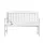 Gardeon 2-Seater Outdoor Wooden Garden Bench - White Fir Wood, Weather-Resistant, 300kg Capacity, Elegant Jali Design