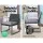 Gardeon 4-Piece Outdoor Rattan Sofa Set with Glass Table - UV-Resistant, Washable Cushions, Black, Easy Assembly