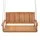 Gardeon Wooden Porch Swing Chair, 2-Seater, Teak Finish, 300kg Capacity, Indoor/Outdoor Use, Easy Assembly, 119x65x55cm