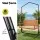Gardeon Wooden 2-Seater Swing Chair with Stand Teak Finish 200kg Capacity Hanging Patio Seat for Two Adults