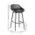Gardeon 2PC Outdoor Bar Stools - UV-Resistant Polypropylene Seat, Metal Frame, Adjustable Feet, 100cm Height, Black