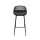 Gardeon 2PC Outdoor Bar Stools - UV-Resistant Polypropylene Seat, Metal Frame, Adjustable Feet, 100cm Height, Black