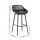 Gardeon 4-Piece Outdoor Bar Stools - UV-Resistant Polypropylene Seats, Metal Frame, Adjustable Feet - Black, 100cm High