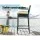 Gardeon 4-Piece Outdoor Bar Stools – Hand-Woven Rattan, UV-Resistant, 5cm Cushions, Steel Frame, Weatherproof Elegance