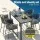 Gardeon 5-Piece Outdoor Bar Set | Handwoven Rope Chairs & Powder-Coated Steel Table | Water-Resistant Cushions | Seats 4
