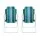 Gardeon Outdoor Folding Chair Set 2x Steel Frame, 150kg Capacity, UV Resistant, 48x46x76.5cm, Blue/White