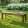 Gardeon 150cm Garden Bench 300kg Backless Solid Fir Wood Rustic Slatted Outdoor Seating Brown