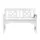 Gardeon White Wooden Garden Bench - 2 Seat Fir Wood Patio Furniture with Lattice Backrest, 250kg Capacity, 102x52x78cm