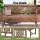 Gardeon Natural Fir Wood Garden Bench - 3-Seat Patio Furniture, Rustic Design, Weather-Resistant, 142x62x88cm
