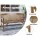 Gardeon 5FT Wooden Garden Bench - 3 Seater, Natural Fir Wood, Weather-Resistant, 360kg Capacity, Classic Patio Furniture