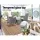Gardeon 3PC Outdoor Bistro Set - Grey Wicker Chairs & Table with Cushions, Steel Frame, UV & Weather Resistant