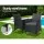 Gardeon 3PC Outdoor Bistro Set - Black Wicker Chairs & Glass Table, Weatherproof, UV-Resistant, Cushioned Comfort