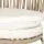 Gardeon 3PC Outdoor Bistro Set – Beige Rope Chairs & Table | Weather-Resistant Steel, Easy Assembly, 1-Year Warranty