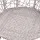 Gardeon 3PC Outdoor Bistro Set with Weather-Resistant Rattan, Tempered Glass Table, and Cushioned Grey Chairs for Patio