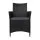 Gardeon Idris 2PC Outdoor Dining Chairs - PE Wicker, Steel Frame, Cushioned Comfort, UV & Weather Resistant, 84cm