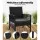 Gardeon 2PC Outdoor Wicker Dining Chairs - UV-Resistant, High-Density Foam Cushions, Powder-Coated Steel Frame