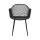 Gardeon 4PC Black Outdoor Dining Chairs, Water & UV-Resistant, PP Frame, Easy Clean, Indoor/Outdoor Use