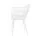 Gardeon 4PC Outdoor Dining Chairs, PP Lounge Patio Furniture, Water & UV-Resistant, 48x44x85CM, White, Easy Assembly