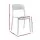 Gardeon 4PC White Stackable Outdoor Dining Chairs - Water & UV-Resistant PP, 44x48x82.5cm, Indoor/Outdoor Use