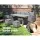 Gardeon 8-Seater Wicker Outdoor Dining Set with Steel Frame, UV-Resistant Cushions, Customisable Layout & Storage Table