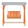 Gardeon 2-Seater Wooden Swing Chair with Adjustable Canopy, Fir Wood Frame, Water-Resistant Cushions, 250kg Capacity