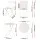 Gardeon 3PC Outdoor Bistro Set - Steel, Powder-Coated, Foldable, Weather-Resistant, White, No Assembly Required