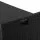 Gardeon 102L Wicker Outdoor Storage Bench, Black – Weather-Resistant, 300kg Capacity, with Cushion & Steel Frame