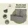 Gardeon 102L Wicker Outdoor Storage Bench - Durable, UV-Resistant, 2-in-1 Design with Cushion, Grey, 300kg Capacity