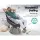 Gardeon Papasan Chair: 360° Rotatable, UV-Resistant PE Wicker, 10cm Cushion, Steel Frame, Indoor/Outdoor, Grey