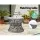 Gardeon Outdoor Papasan Chair & Wicker Table Set - Grey, UV-Resistant, 360° Rotatable, Indoor/Outdoor Garden Furniture