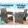 Gardeon 4-Piece Outdoor Sofa Set: Grey Rattan, Steel Frame, Cushions, Storage Cover, UV Resistant, Indoor/Outdoor Use