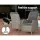 Gardeon 2PC Grey Recliner Chair Set with Ottomans - Adjustable Wicker Lounger for Indoor & Outdoor Comfort, UV-Resistant