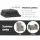Gardeon 5PC Grey Wicker Recliner Set: Adjustable Chairs, Ottomans & Table, UV-Resistant PE Wicker, Indoor/Outdoor Use
