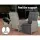 Gardeon 3PC Recliner Set: Weatherproof PE Wicker Chairs & Table, Adjustable Backrest & Footrest, Indoor/Outdoor Use