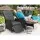 Gardeon 2PC Black Wicker Recliner Chairs - UV & Weather-Resistant, Adjustable, Indoor/Outdoor with Cushions, 57x65x95cm