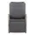 Gardeon Adjustable Wicker Recliner Chair – UV & Weather-Resistant, Steel Frame, High-Density Cushion, 57x65x95cm, Grey