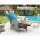 Gardeon Adjustable Wicker Recliner Chair – UV & Weather-Resistant, Steel Frame, High-Density Cushion, 57x65x95cm, Grey