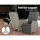 Gardeon 2PC Grey Wicker Recliner Chairs: UV-Resistant, Adjustable, Steel Frame, High-Density Cushions for Indoor/Outdoor Use