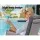 Gardeon 2PC Grey Wicker Recliner Chairs Set, Adjustable Outdoor Lounger with Ottoman, Steel Frame, UV-Resistant Cushions
