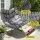Gardeon Outdoor Papasan Rocking Chair - Steel Frame, Plush Cushions, UV Resistant, 107x91x98cm, Indoor/Outdoor Use