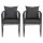 Gardeon 2PC Outdoor Dining Chairs, Steel Frame, UV-Resistant Woven Rope, Removable Cushions, 52.5x47x70cm, Indoor