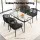 Gardeon 2PC Black Wicker Outdoor Dining Chairs - Steel Frame, UV-Resistant, Weatherproof, 60x50x80cm, Indoor/Outdoor Use