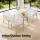 Gardeon 2PC Outdoor Dining Chairs - White PE Wicker, Steel Frame, UV-Resistant, 60x50x80cm, Plush Cushions Included
