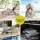 Gardeon Grey Sun Lounger with Wheels - Weather-Resistant, Adjustable Recliner Chair, Portable Outdoor Furniture