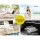 Gardeon Sun Lounger Folding Chaise Lounge Chair with Wheels, Weather-Resistant PP, Adjustable Backrest, 150kg Capacity