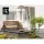 Gardeon 3-Seater Outdoor Garden Bench - Rustic Fir Wood Wagon Wheel Design, UV-Resistant, 300kg Capacity, 142cm