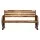 Gardeon 3-Seater Outdoor Garden Bench - Rustic Fir Wood Wagon Wheel Design, UV-Resistant, 300kg Capacity, 142cm
