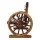 Gardeon 3-Seater Outdoor Garden Bench - Rustic Fir Wood Wagon Wheel Design, UV-Resistant, 300kg Capacity, 142cm