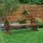 Gardeon 3-Seater Outdoor Garden Bench - Rustic Fir Wood Wagon Wheel Design, UV-Resistant, 300kg Capacity, 142cm